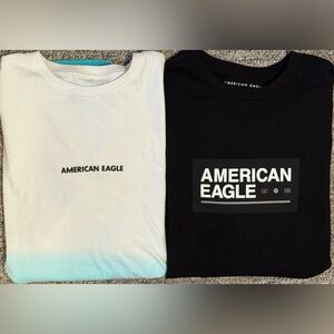 American Eagle Outfitters Graphic Tees ~ Size Medium T-Shirts ~ Pair of 2